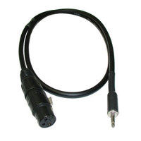 

PSC 3' 3-Pin XLR Female to Mono Mini Male Cable