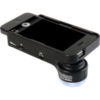 

Bodelin Technologies ProScope Micro Mobile Digital Microscope Kit for iPhone 5/5s, Includes PMM Base Unit, 20x-80x Lens, iPhone Sleeve, Stand, USB Charging Cable