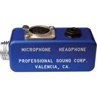 

PSC Replacement Duplex Box for Boom Microphone Operators, Blue