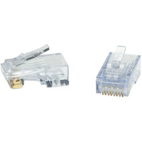 

Platinum Tools ezEX44 RJ45 CAT6 Connectors (50-Pack/Clamshell)