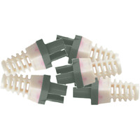 

Platinum Tools Strain Reliefs for EZ-RJ45 Cat6 Connectors, Gray, 50-Pack (Clamshell)