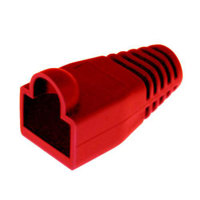 

Platinum Tools RJ45 Colored Boots, 6.5mm Max OD, Red, 25-Pack (Bag)