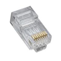 

Platinum Tools Cat5e RJ45 (8P8C) Round-Stranded High Performance Connectors, 25-Pack (Clamshell)
