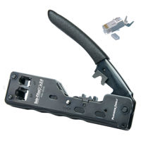 

Platinum Tools Tele-TitanXg 2.0 Crimp Tool and 10 CAT6a Connectors (Clamshell)