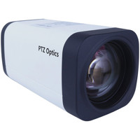 

PTZOptics PT12X-ZCAM 2MP 1080p 3G-SDI Box Camera, 12x Optical Zoom, 60 fps, PoE, White