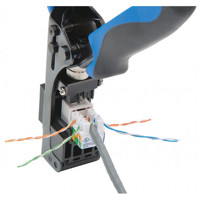 

Platinum Tools Xpress Jack Keystone Jack Termination Tool with Die Set