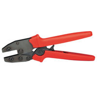 

Platinum Tools 9" Ergo Crimp Tool with 17051C Heavy Duty Insulated Terminals Die Set