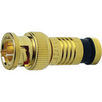 

Platinum Tools BNC-Type RG59 Gold SealSmart Coaxial Compression Connectors, Red, 6-Pack (Clamshell)