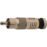 

Platinum Tools RCA-Type RG59 Nickel SealSmart Coaxial Compression Connectors, Red, 6-Pack (Clamshell)