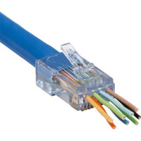 

Platinum Tools ezEX38 Unshielded RJ45 Cat5e Connector, 100 Pieces/Jar