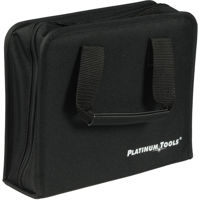 

Platinum Tools Nylon Zippered Tool Case with Handles, Black