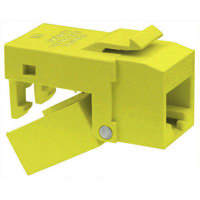 

Platinum Tools EZ-SnapJack Cat5e, Yellow, 40-Pack