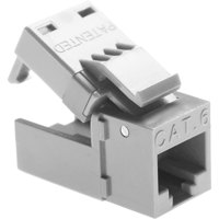 

Platinum Tools EZ-SnapJack Cat6, Almond, 40-Pack