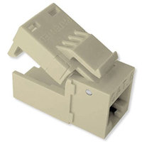

Platinum Tools EZ-SnapJack Cat6, Ivory, 4-Pack, Clamshell
