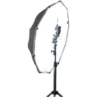 

Photek OP60 60" Umbrella, Hot Shoe Diffuser, Shoe Mount Adapter & Hook & Loop Kit