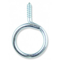 

Platinum Tools 1/4" Wood Screw - 1 1/4" Bridle Rings, 100-Pack (Box)