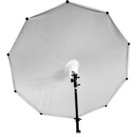 

Photek SoftLighter 36" White Umbrella with Fiberglass Frame, 7mm and 8mm Removable Shaft, Black Back