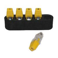 

Platinum Tools #1-5 ID Only Network Remote Set with Foam Holder for MapMaster Mini Cable Tester