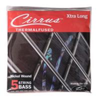 

Peavey Cirrus Nickel-Wound Bass Guitar Strings, Extra Long, 45-125w Gauge, 5-String Set