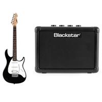 

Peavey Raptor Plus Beginner Electric Guitar, - With Blackstar FLY3 3W Battery Powered Mini Guitar Amplifier
