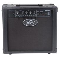 

Peavey Solo TransTube Practice Beginner Guitar Amplifier, 12W RMS Power, 8" Blue Marvel Speaker, 3 Band Passive EQ, Headphone Jack