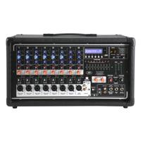 

Peavey PV i 8500 8-Input Channel 400Watt Mixer Amplifier, 50Hz - 20kHz Mic to Amp, with SDCard / USB MP3 / Bluetooth Player, 120V AC Power