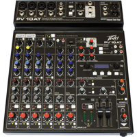 

Peavey PV 10 AT Compact Pro Audio Mixer with Bluetooth and Antares Auto-Tune
