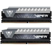 

Patriot Memory Viper Elite Series DDR4 16GB (1x16GB) 2400MHz CL16 UDIMM Gaming Desktop Memory Module, Black/Gray