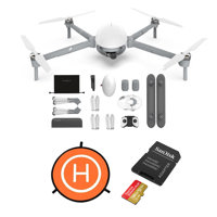 

PowerVision PowerEgg X Wizard Waterproof AI Camera & Drone - Bundle with 128GB Memory Card, and Landing Pad
