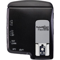 

PocketWizard PocketWizard FlexTT5 Transceiver Radio Slave for Nikon i-TTL Flash System with On-Camera Hot Shoe, 32 Channels, Multi-Zone (USA Version)