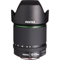 

Pentax SMCP-DA 18-135mm f/3.5-5.6 AL (IF) DC WR (Weather Resistant) Autofocus Zoom Lens for DSLRs.