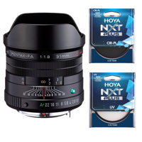 

Pentax HD Pentax-FA 31mm f/1.8 Limited Lens, Black Bundle with Hoya NXT Plus UV and CPL Filter