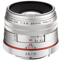 

Pentax SMCP-DA 35mm f/2.8 HD Macro Limited Lens - Silver, U.S.A. Warranty