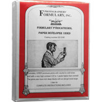 

Photographers' Formulary 120ED High-Contrast Film Developer for Black and White Paper, Makes 1Lt Stock Solution