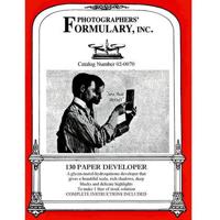 

Photographers' Formulary 130 Paper Developer, Makes 8Lt Stock Solution