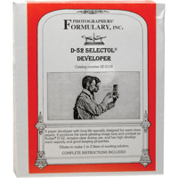 

Photographers' Formulary D-52 Film Developer for Black and White Paper, Makes 1-2Lt Solution
