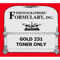 

Photographers' Formulary Gold 231 Toner Only (Without Fixer)