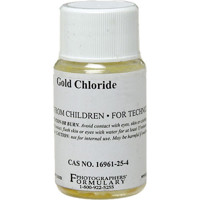 

Photographers' Formulary 10ml Gold Chloride (1% Solution)