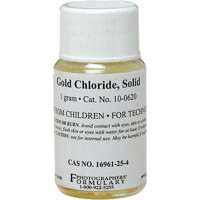 

Photographers' Formulary 1g Gold Chloride (Solid)