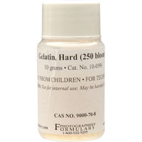 

Photographers' Formulary 10g Gelatin (Hard, 250 Bloom)