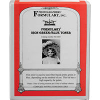 

Photographers' Formulary Iron Green/Blue Toner for Black and White Prints, Makes 1Lt Toning and 1Lt Sulfide Solution