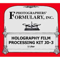 

Photographers' Formulary JD-3 Holographic Film Processing Kit for 20x 63x63mm Plates and Films, Makes 1Lt Solution
