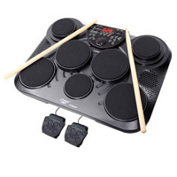 

Pyle PTED01 Electronic Table Top Drum Kit, 7 Drum Pads with Touch Sensitivity