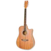 

Pyle PGA52RBR Acoustic-Electric Guitar, Rosewood Fingerboard, Brown
