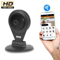 

Pyle PIPCAMHD22 1MP 720p HD Indoor Wireless IP Network Camera with 3.6mm Lens, 30 fps, 32' Night Vision, H.264, MJPEG, Black