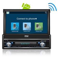 

Pyle PL7ANDIN Single DIN Android Stereo Receiver System with Pop-Out Touchscreen