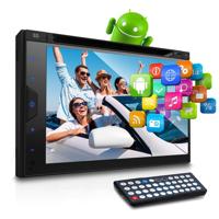 

Pyle PLDAND697 Double DIN Android Car Stereo Receiver System with Integrated Google Play Store & Google Maps, GPS Navigation, Wi-Fi & Bluetooth Streaming, Multimedia Disc Player