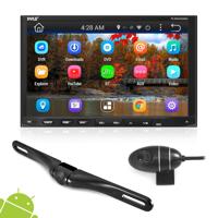

Pyle PLDNANDVR695 7" Touchscreen Double DIN Android Stereo Receiver Headunit with DVR Dash Camera and Rearview Backup Camera