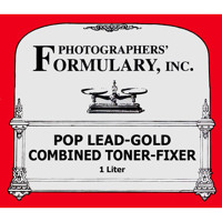 

Photographers' Formulary Printing-Out-Paper Lead-Gold Combined Toner-Fixer for Black & White Prints, Makes 1Lt Solution