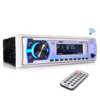 

Pyle PLMRB29W In-Dash AM/FM Receiver with MP3 Playback & USB/SD/AUX Inputs, White